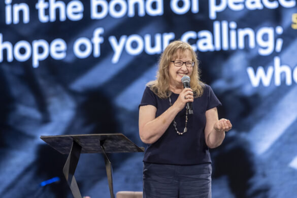 April Westbrook, Preaching, Young Adult Service, Suntec Main Hall, 2026 Where It All Began
